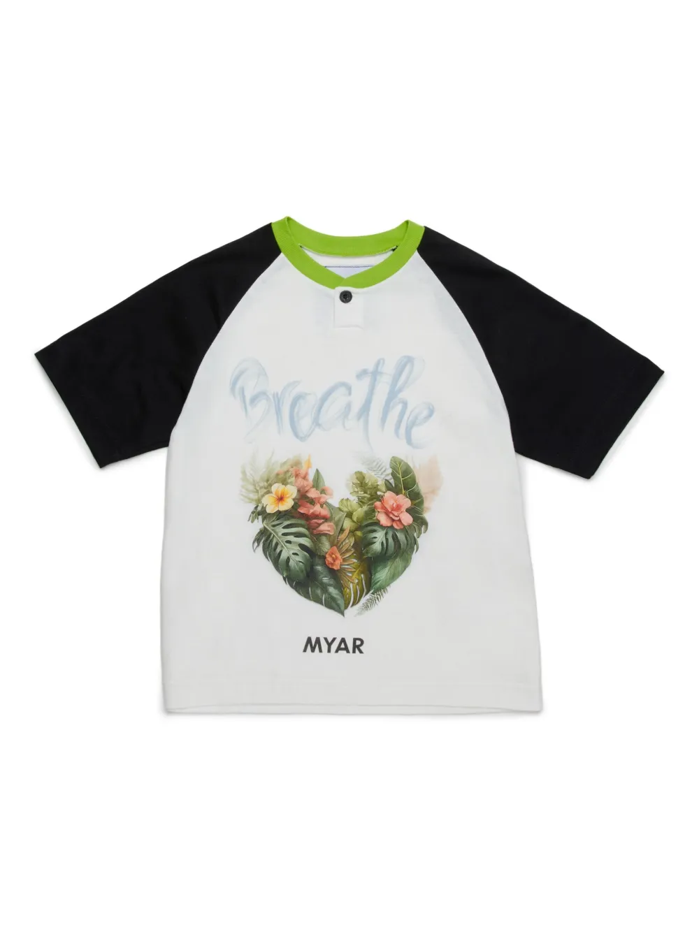 MYAR KIDS floral-print T-shirt | White | Image 1