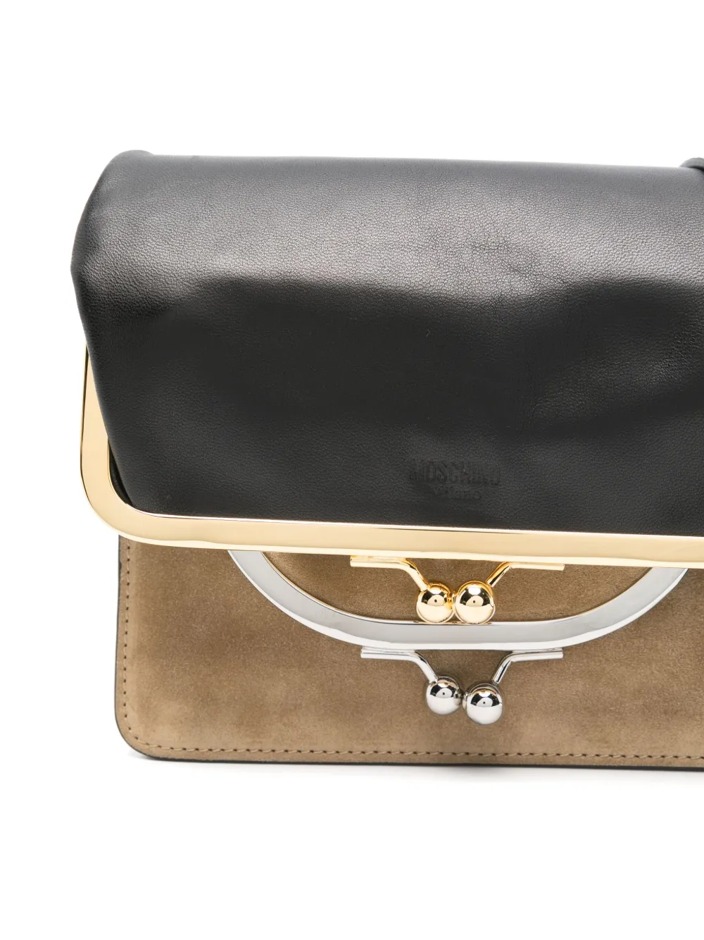 Moschino Double Up crossbodytas Zwart
