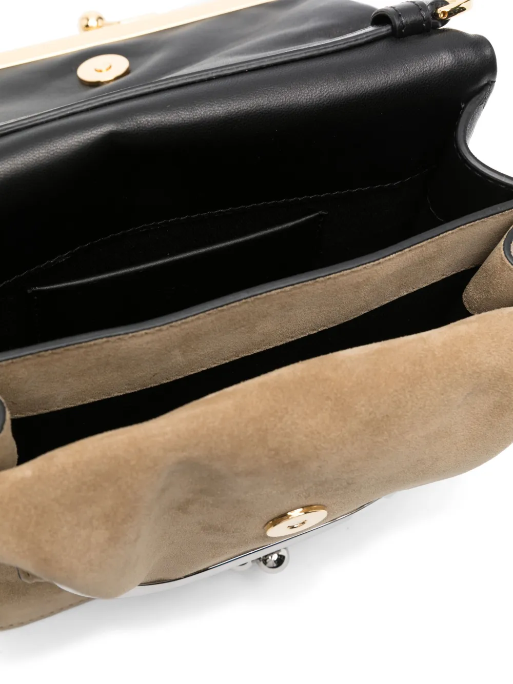 Moschino Double Up crossbodytas Zwart