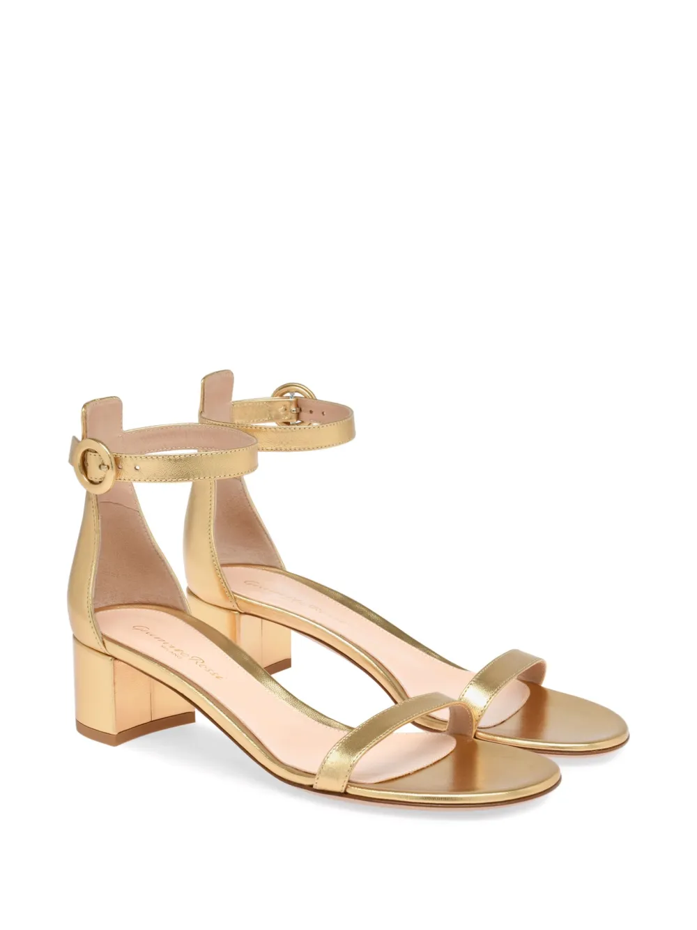 Gianvito Rossi 45 mm Gaeta sandalen - Goud