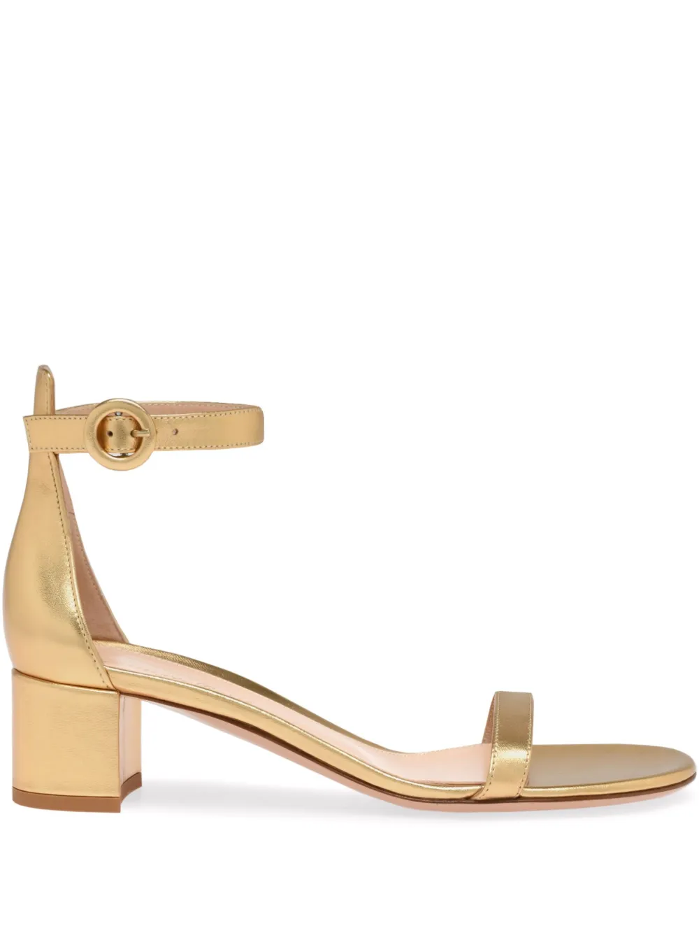 Gianvito Rossi 45 mm Gaeta sandalen Goud