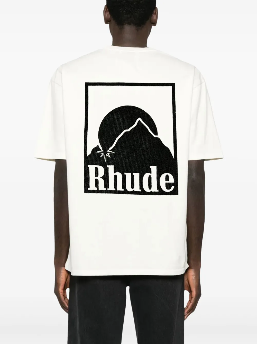 RHUDE Moonlight Bagde T-shirt - Wit