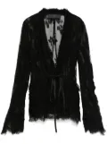 Marc Le Bihan lace jacket - Black