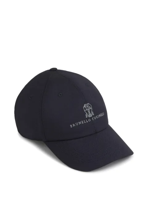 Brunello Cucinelli logo baseball cap