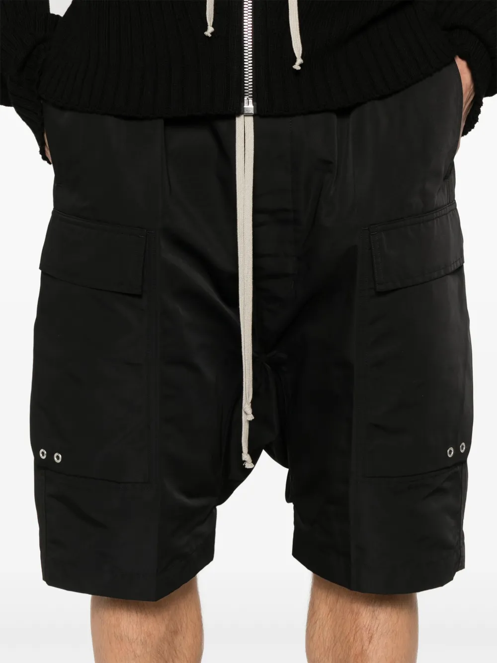Rick Owens Cargo Pods shorts Zwart