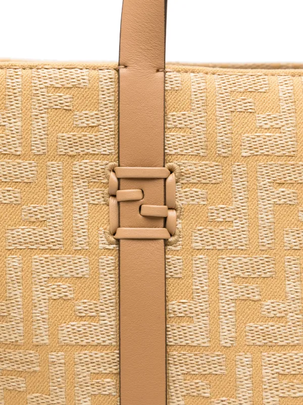 トートバッグ Fendi FF City Tote Bag FENDI City Tote Bag | Neutrals | FARFETCH