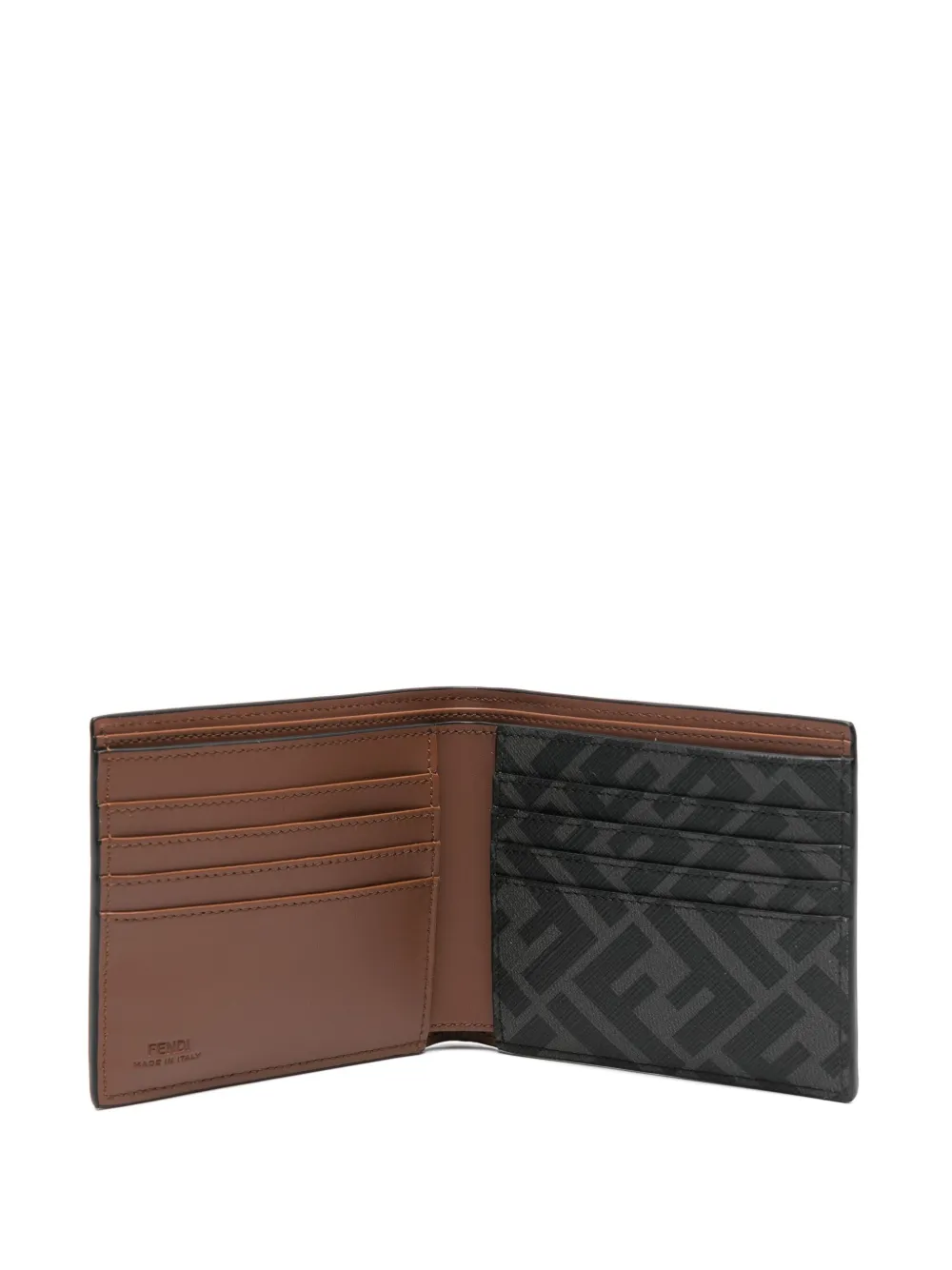  Fendi Bi-fold Wallet - Brown 
