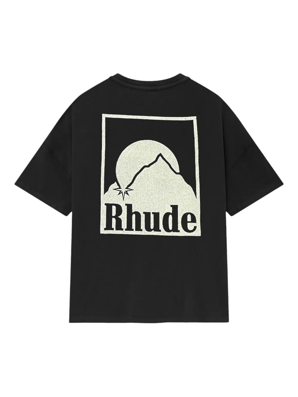 RHUDE Moonlight Bagde T-shirt - Zwart