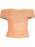 SER.O.YA Aruba Mesh top - Orange