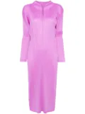 Pleats Please Issey Miyake Monthly Colors: January midi dress - Purple