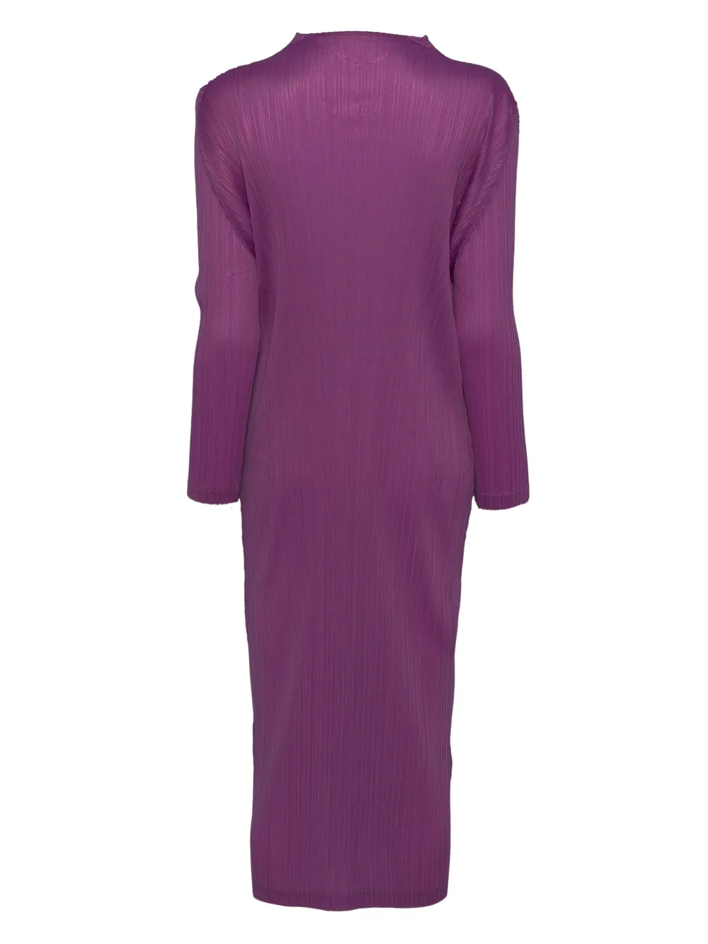 Pleats Please Issey Miyake Monthly Colors: January midi-jurk - Paars