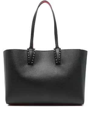 Off-White Arrows-stitch Leather Tote Bag | Black | FARFETCH