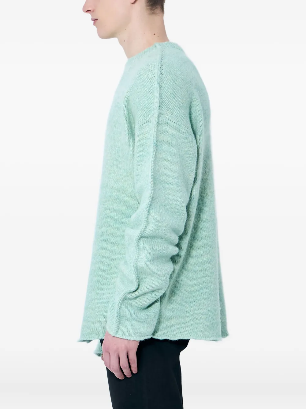 The Row Geribbelde sweater Groen