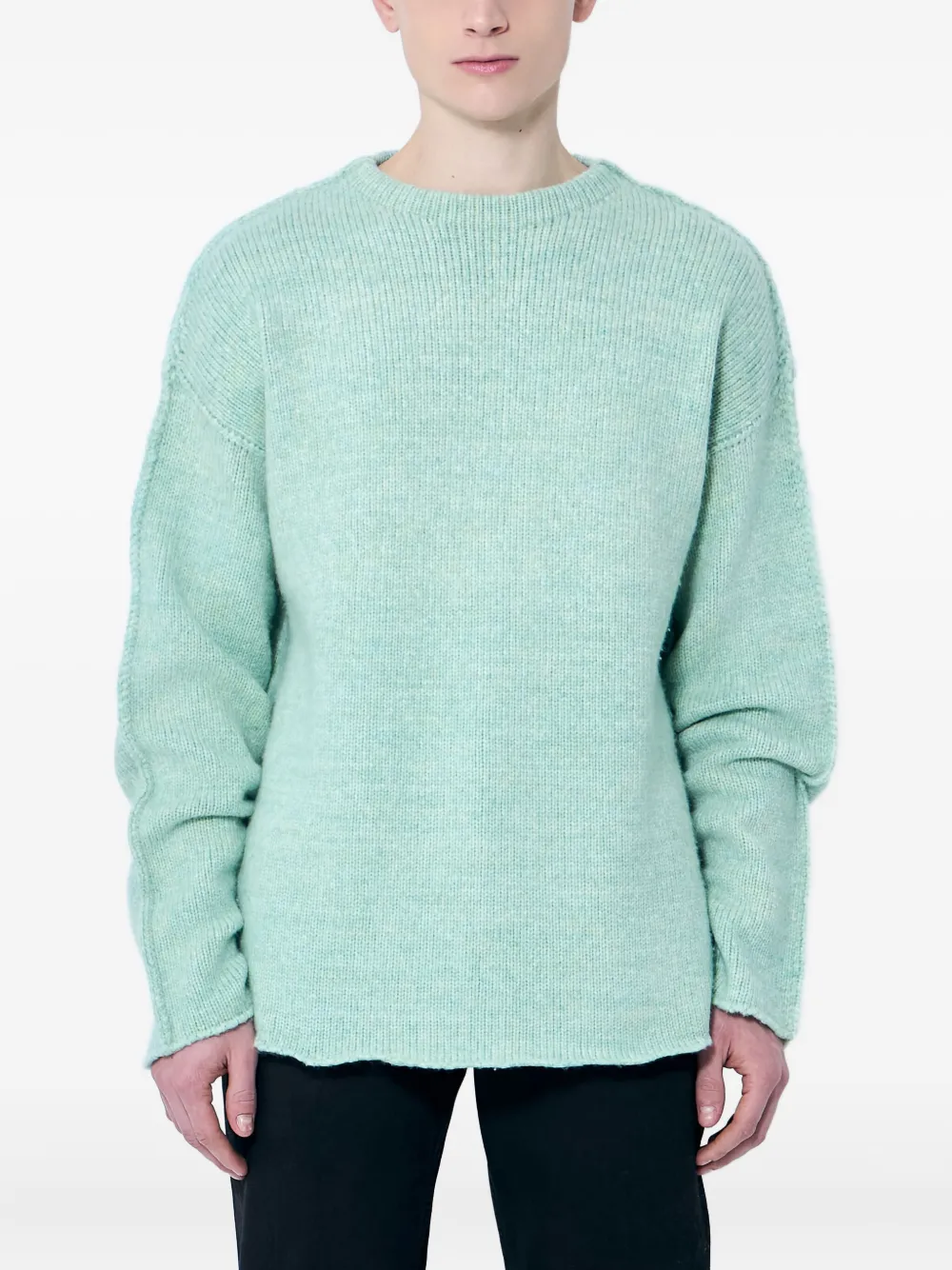 The Row ribbed sweater | Green | Image 1