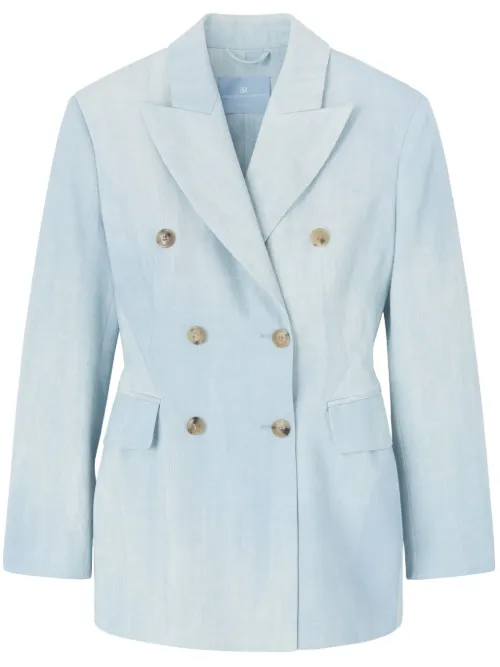 Blazer à imprimé jean - Ermanno Scervino - Modalova