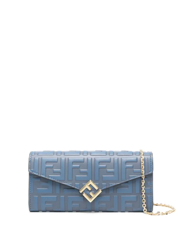 クラッチバッグ FENDI  Clutches Women Fabric Blue Fendi Blue Fendi 1st Clutch Bag | eBay