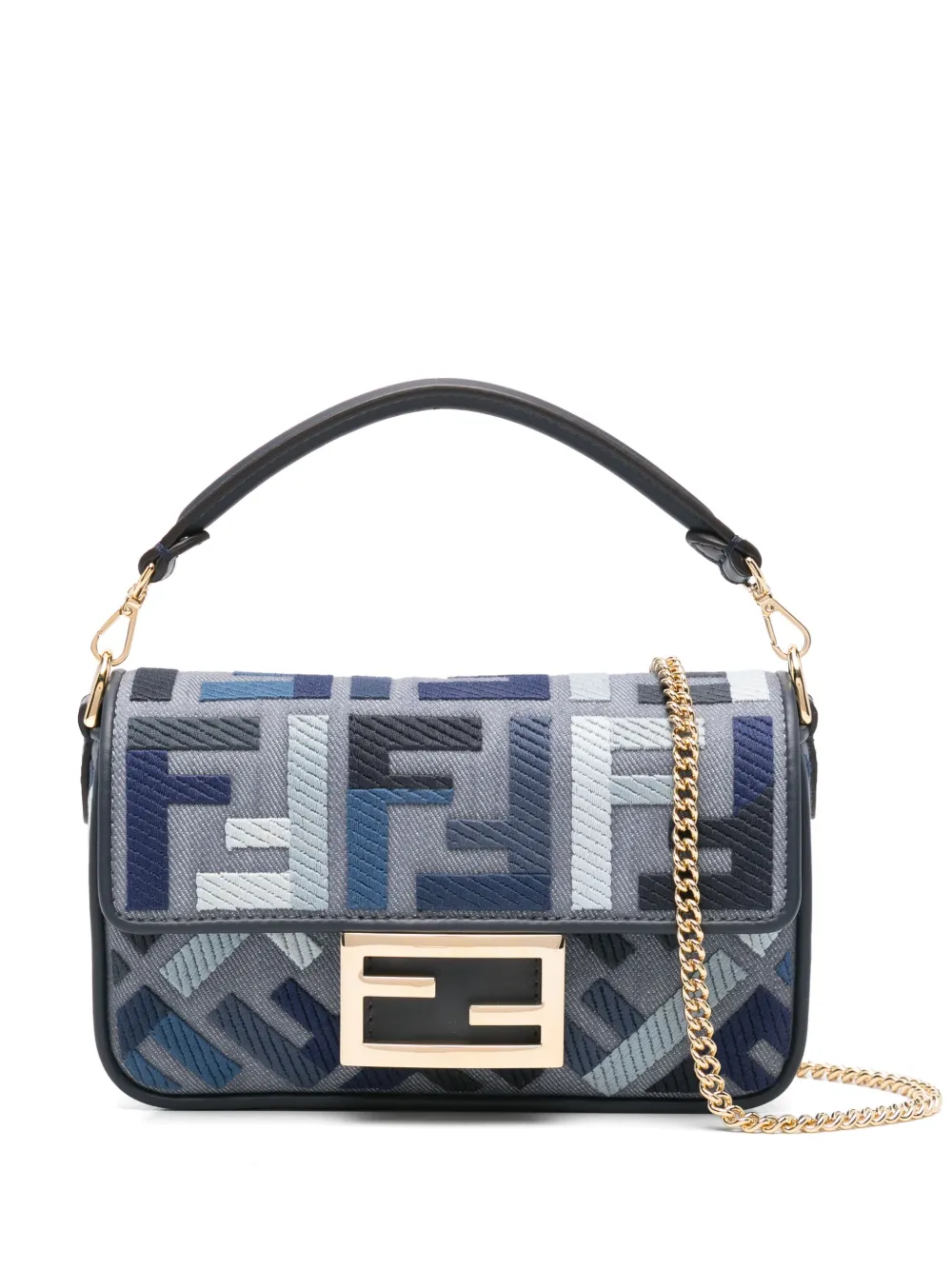 Fendi Mini Baguette Cross Body Bag