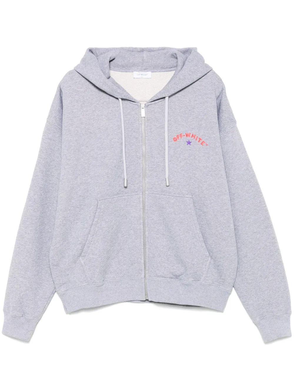 Off-White ロゴ パーカー - グレー Off-White ロゴ パーカー - グレー