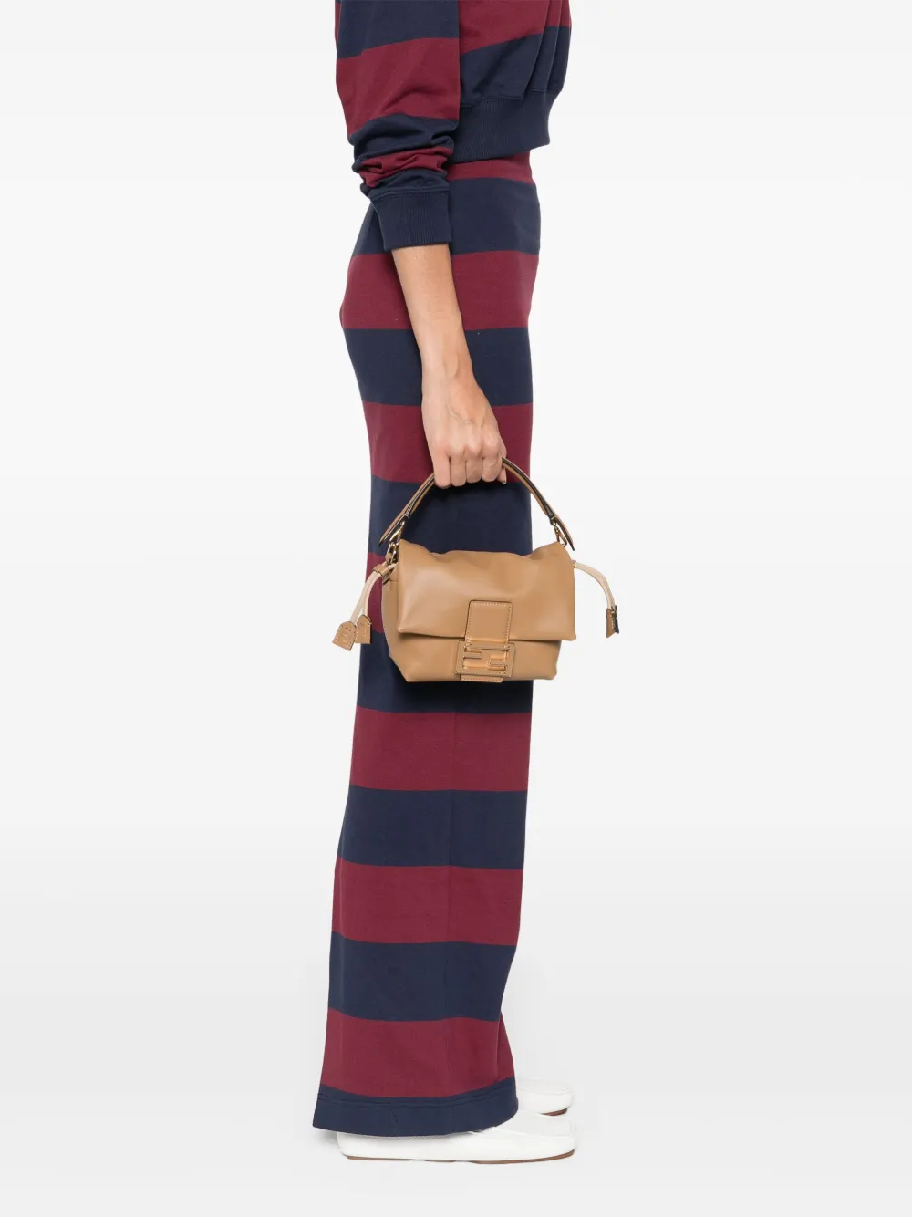 FENDI small Mamma Baguette tote bag - Bruin