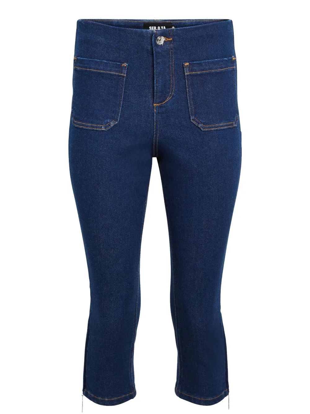Ser.o.ya Padma Capri Jeans In Blue