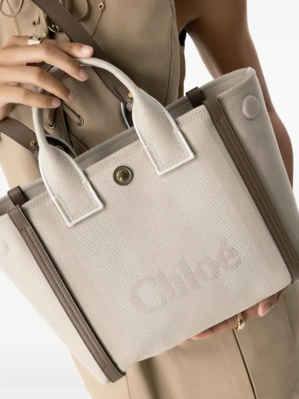 Chloé Carry Tote Bag | Neutrals | FARFETCH