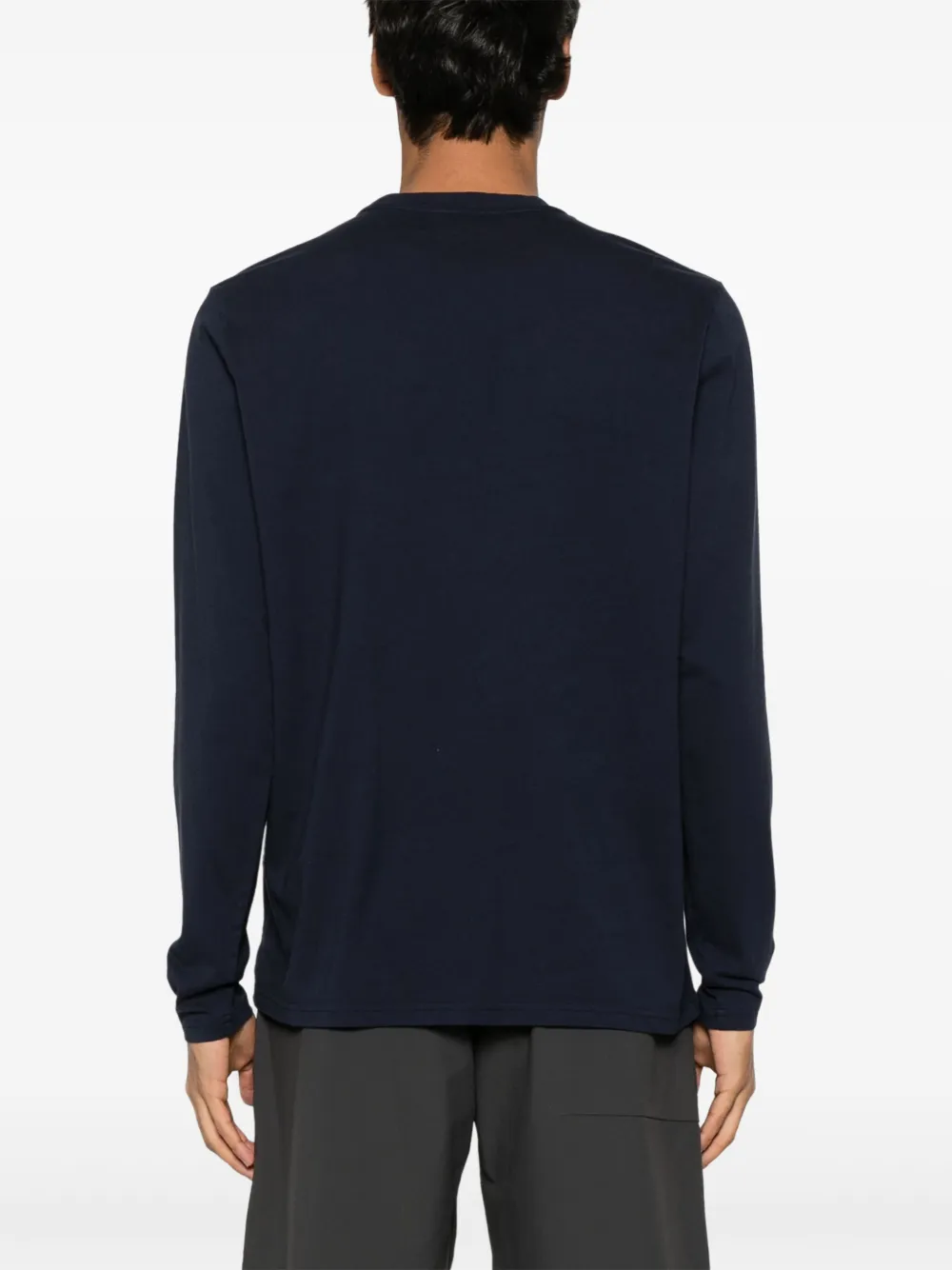 Autry T-shirt met geborduurd logo Blauw