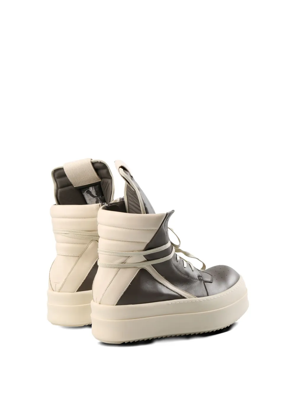 Rick Owens suede hi-top sneakers Brown