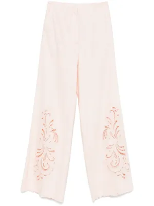 Wavy Pants - Light Pink