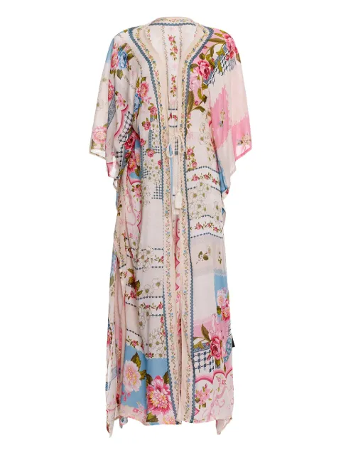 Agua Bendita Sam Tunika mit Blumen-Print