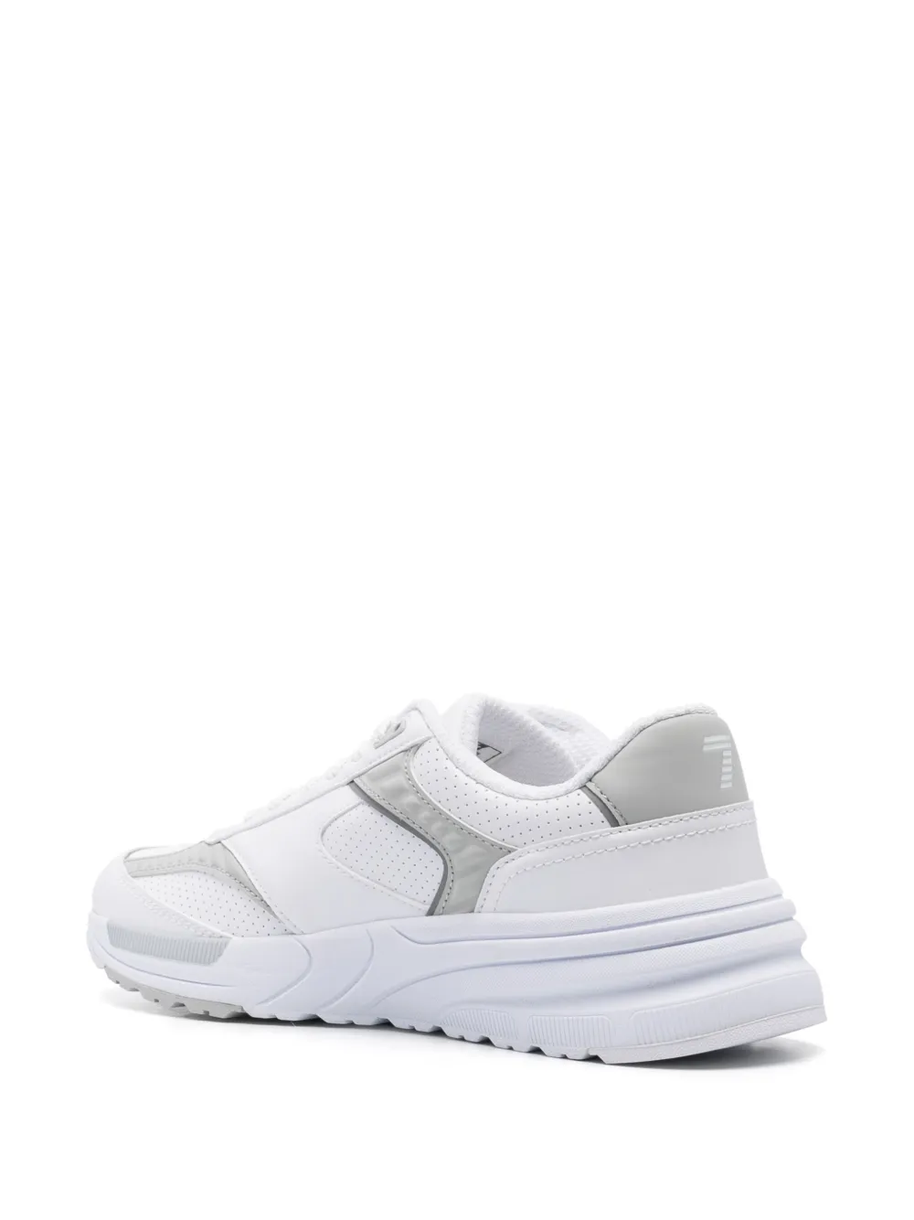 Ea7 Emporio Armani perforated sneakers White