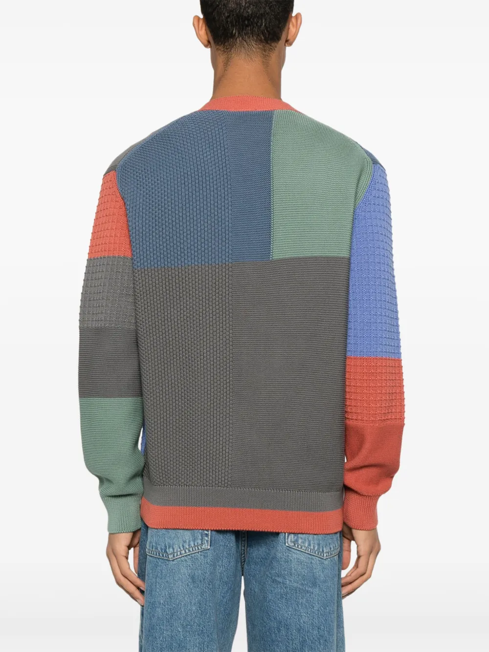 PS Paul Smith Vest met colourblocking van biologisch katoenen Grijs