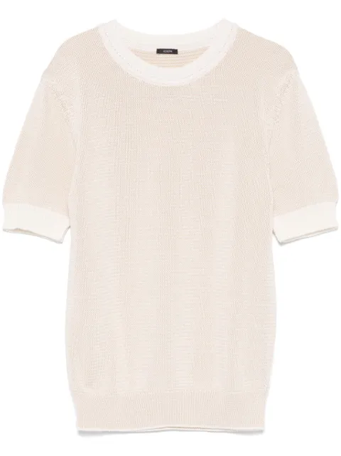 JOSEPH striped knitted T-shirt