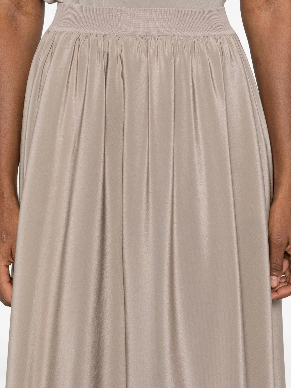 JOSEPH Violet maxi-rok Beige