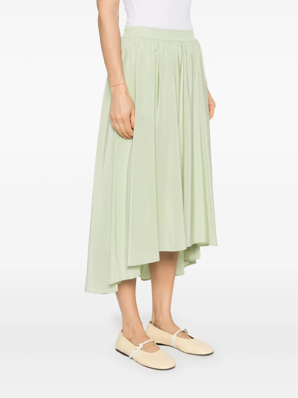 JOSEPH Maxi-rok met print Groen