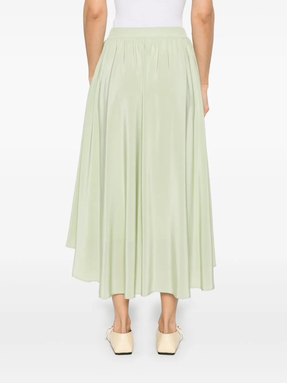 JOSEPH Maxi-rok met print Groen