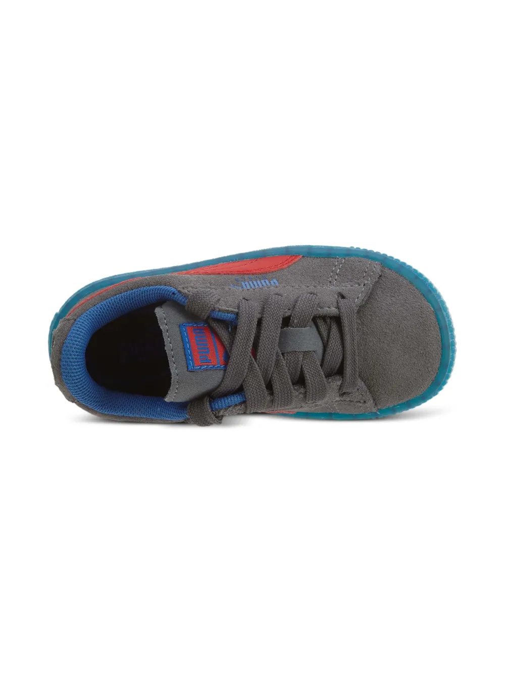 Puma Kids suede trainers Grey