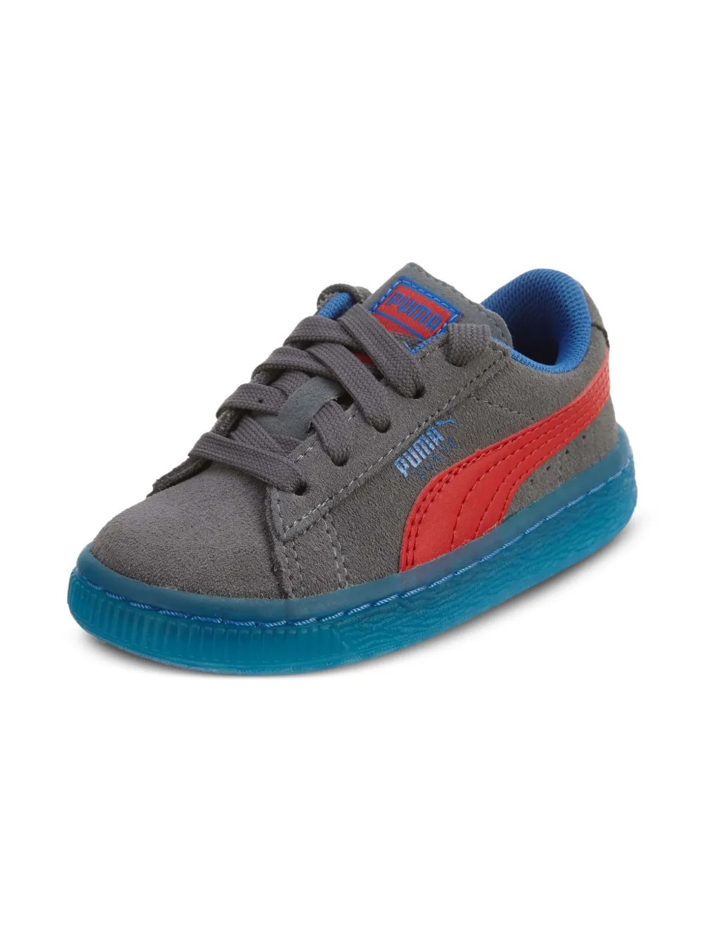 Puma Kids suede trainers Grey
