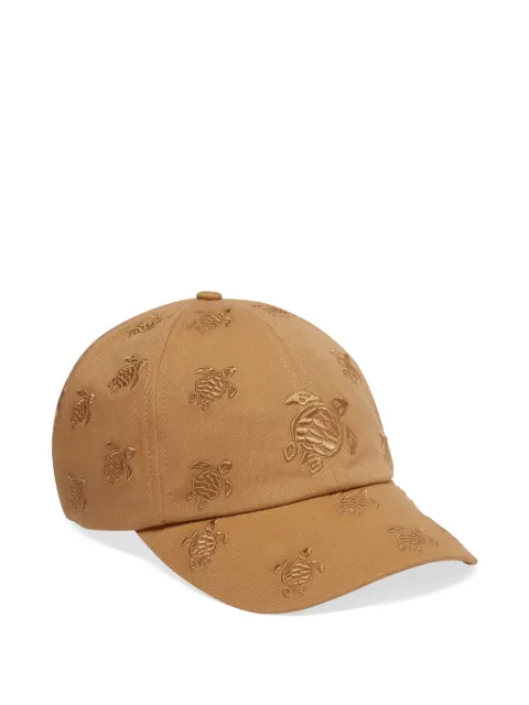 Vilebrequin turtle-embroidered cap