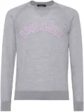 DSQUARED2 fine-knit T-shirt - Grey