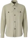 Harris Wharf London button-up overshirt - Green