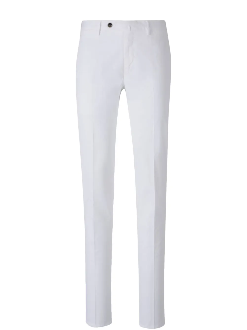 Pt Torino Slim Fit Stretch Chino Pants In White