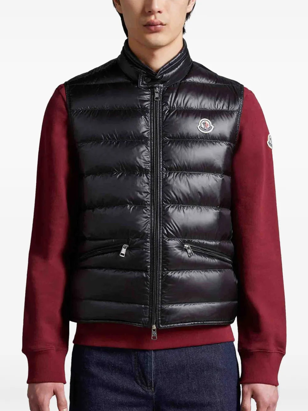 Moncler Gui vest - Zwart