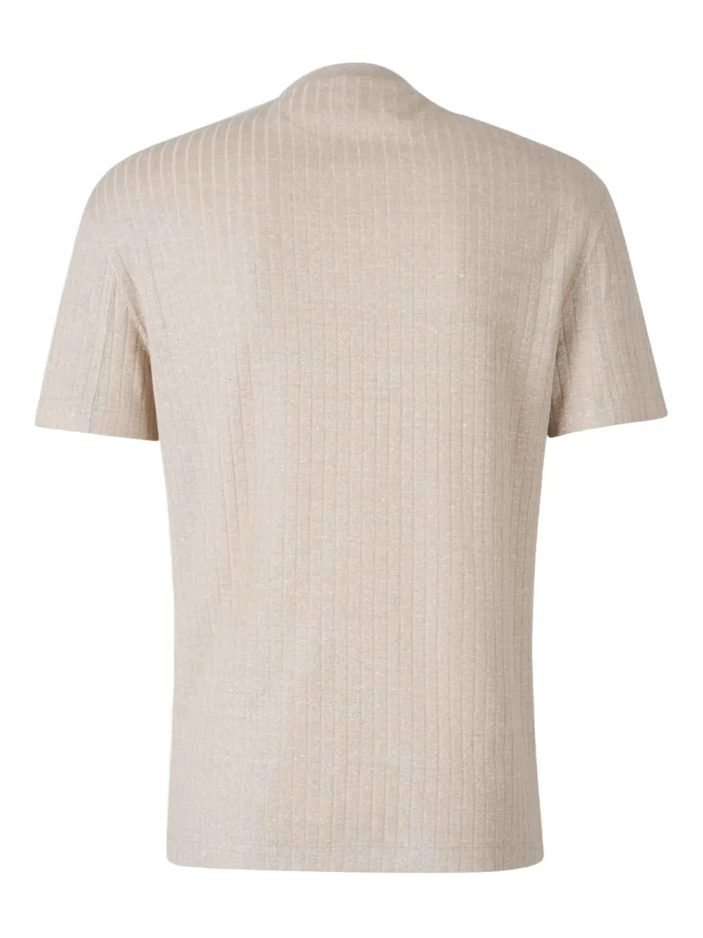 Brunello Cucinelli ribbed T-shirt - Beige