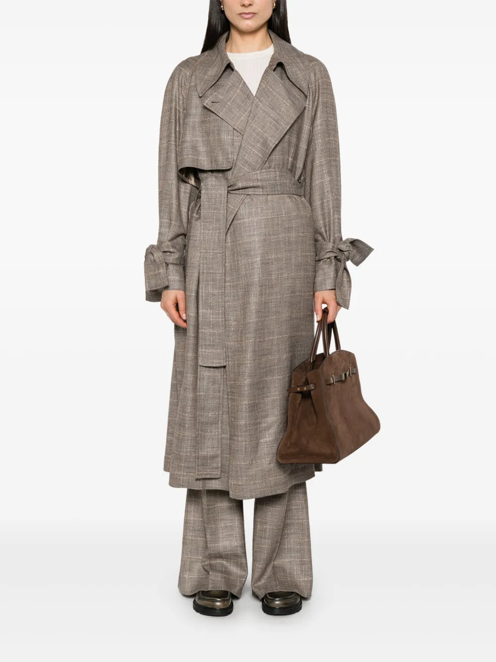 JOSEPH Alsace trench coat - Bruin