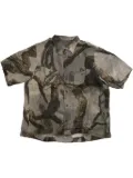 Ziggy Chen printed shirt - Grey