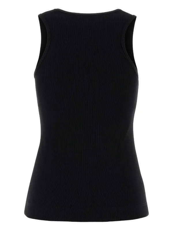 美品　GIVENCHY　ジバンシー　4Gロゴ　タンクトップ　ノースリーブ　黒 GIVENCHY - 美品 GIVENCHY ジバンシー 4Gロゴ タンクトップ