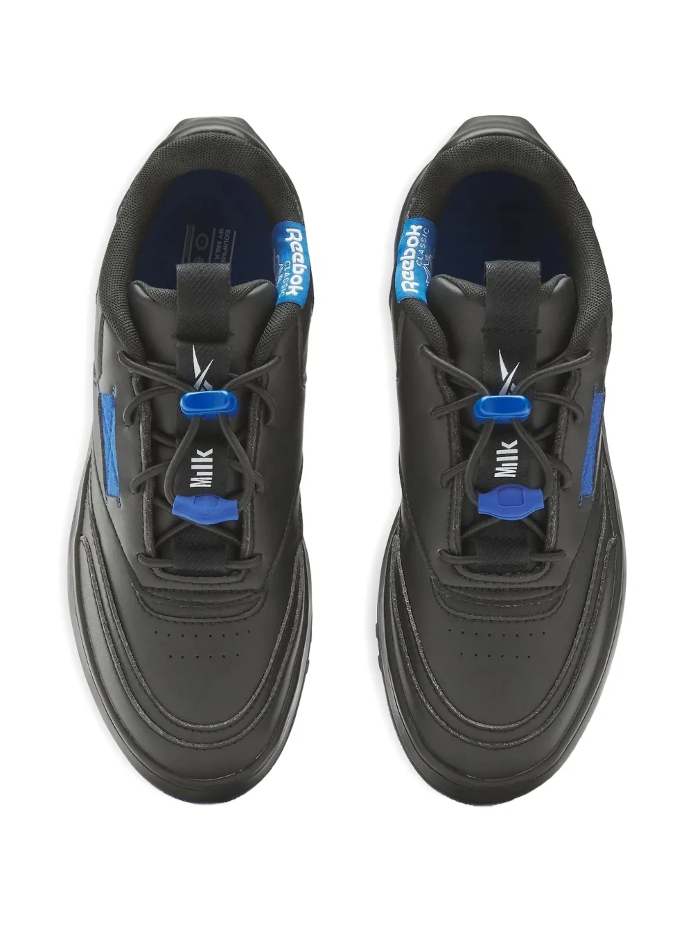 Reebok Club C platform sneakers Black