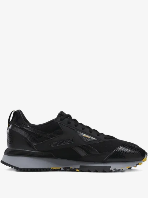 Reebok LX 2200 reptile-textured sneakers