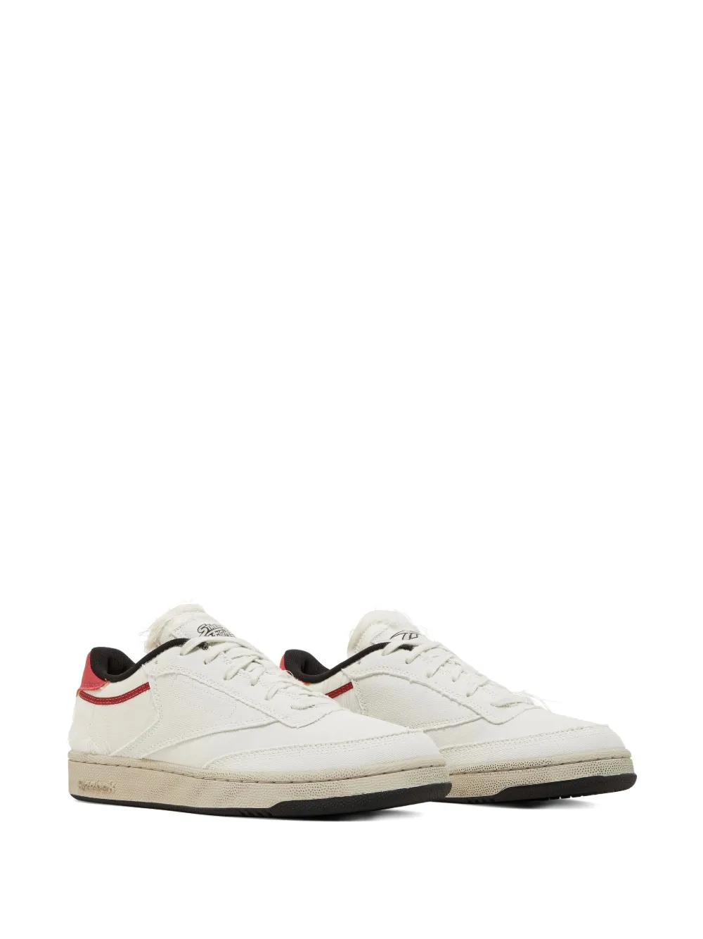 Reebok Club C 85 frayed-detail sneakers | Low-Tops | Image 2