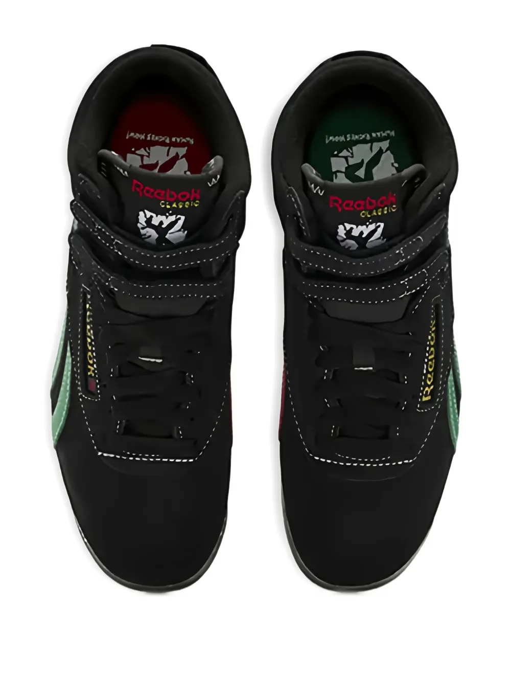 Reebok Freestyle High sneakers Zwart